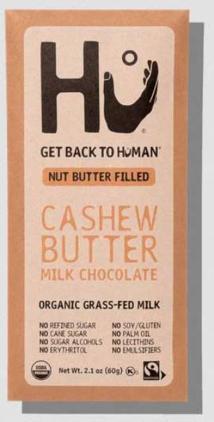 Picture of HU 2200245 2.1 oz Cashew Butter Milk Chocolate Bar - Pack of 6