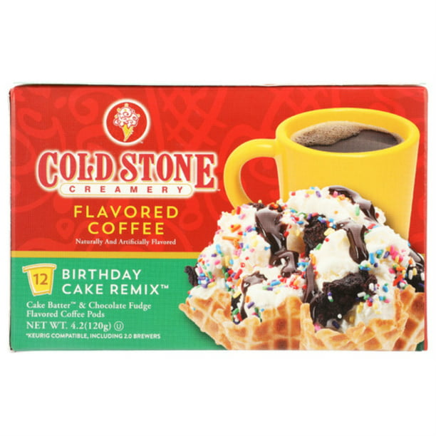 Picture of Cold Stone Creamery 393044 Coffee Falvor Coffee Birthday Cake Mix&#44; Pack of 12 - Case of 6