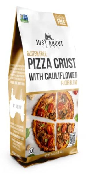 Picture of Just About Food 406396 1 lbs Crust Blend Pizza Flour - Pack of 5