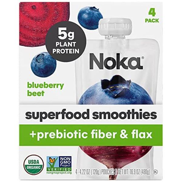 Picture of Noka 384269 16.9 oz Blueberry Beet Smoothie - 4 Piece - Pack of 6