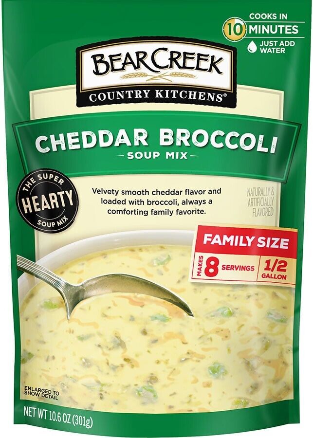 Picture of Bear Creek 406030 10.6 oz Mix Cheddar & Broccoli Bear Creek Soup&#44; Pack of 6