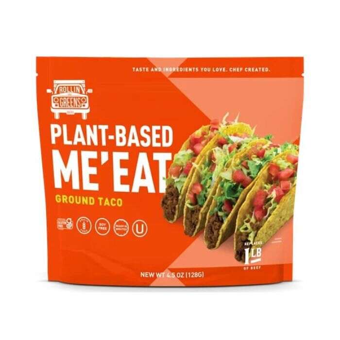 Picture of Rollingreens 2202252 4.5 oz Plant-Based Ground Taco Meat - Pack of 12