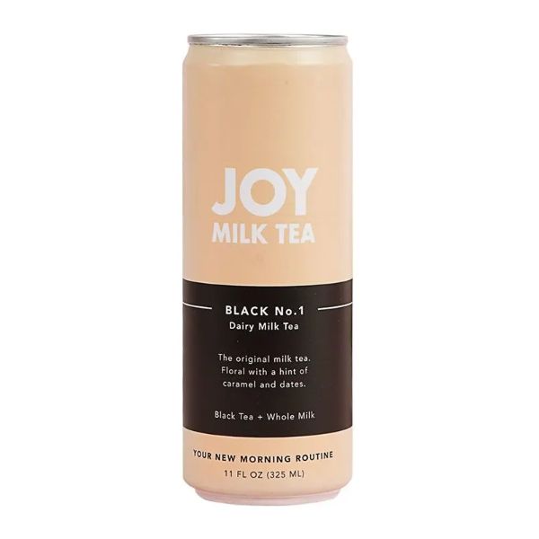 Picture of Joy Milk Tea 2204254 11 fl oz Black No.1 Dairy Milk Tea Beverage - Pack of 12