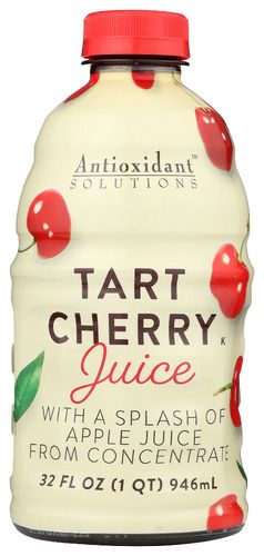 Picture of Antioxidant Solutions 406424 32 fl oz Organic Tart Apple Cherry Juice - Pack of 6