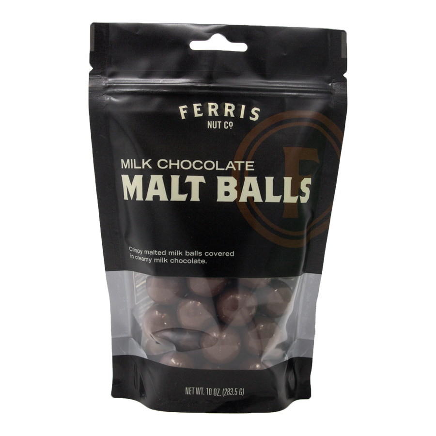 Picture of Ferris Coffee & Nut 2203137 10 oz Milk Chocolate Malt Balls - Pack of 12