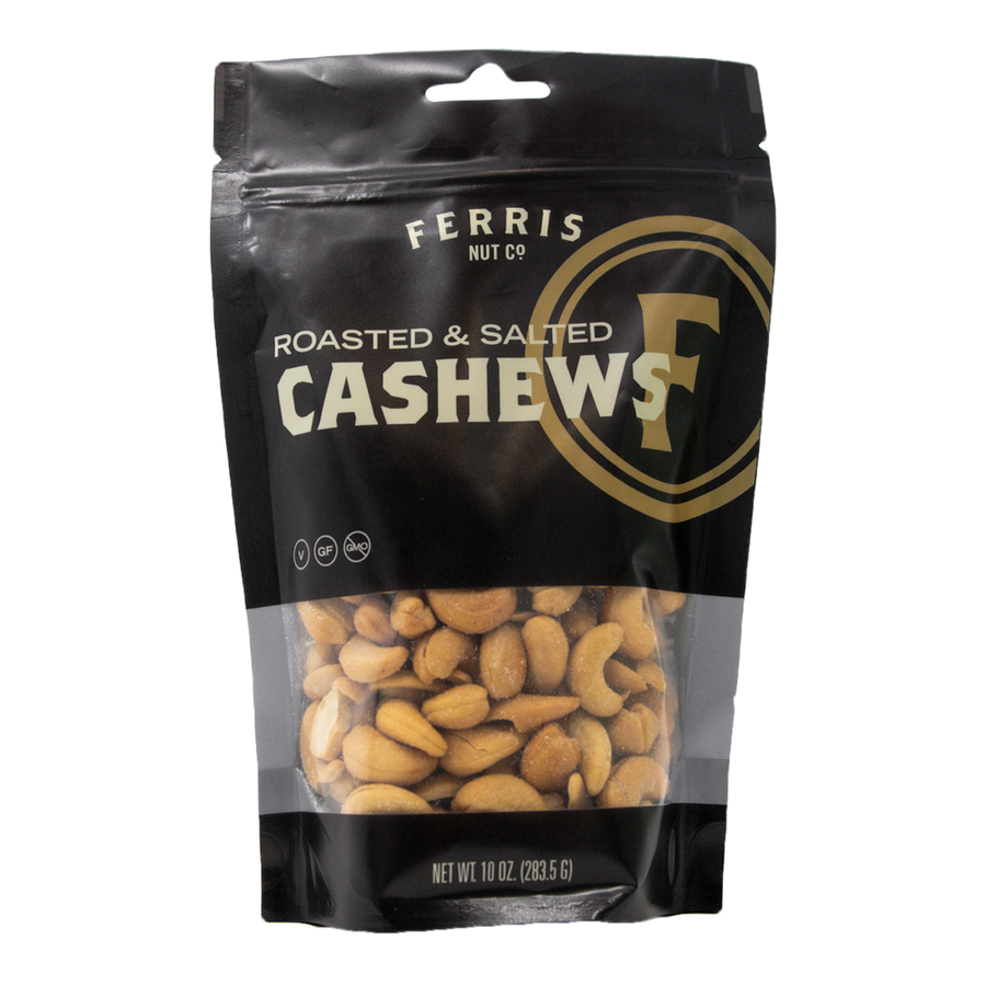 Picture of Ferris Coffee & Nuts 2203017 10 oz Roasted Salted Cashews - Pack of 12