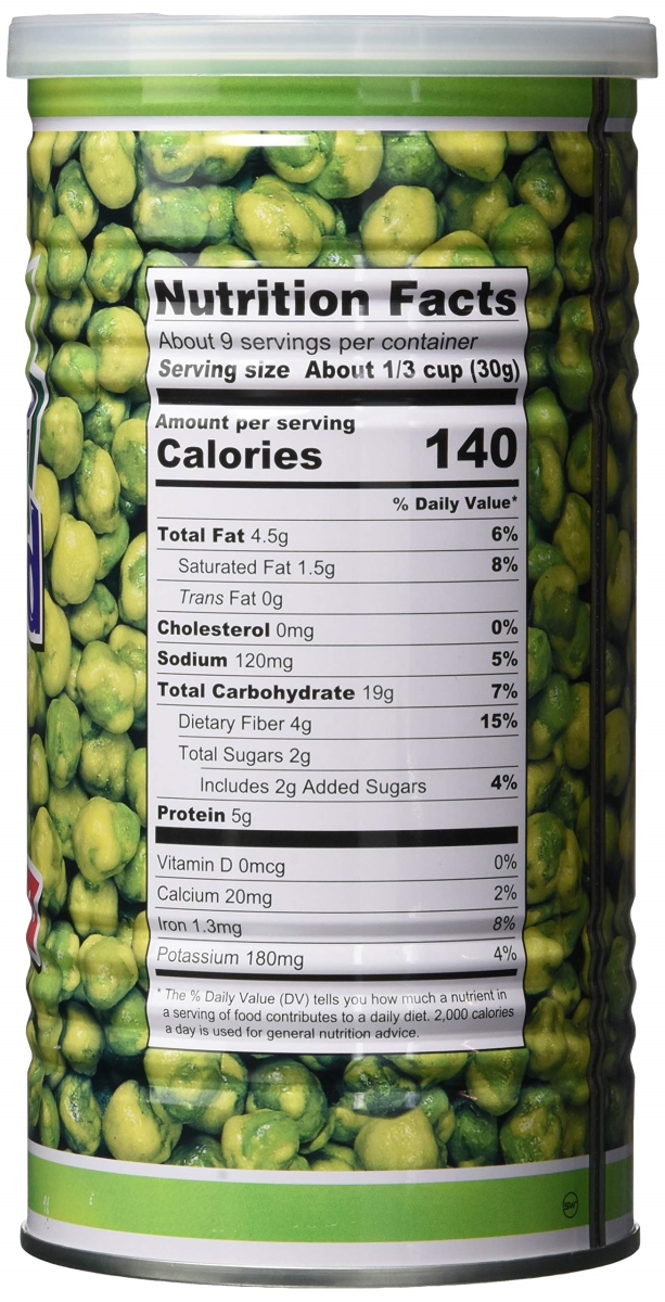 Picture of Ferris Coffee & Nuts 2203348 7 oz Wasabi Green Peas Hot Can - Pack of 12