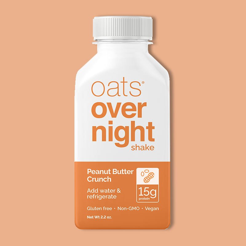 Picture of Oats Overnight 406852 2.2 oz Chocolate Peanut Butter Protein Shake - Pack of 10