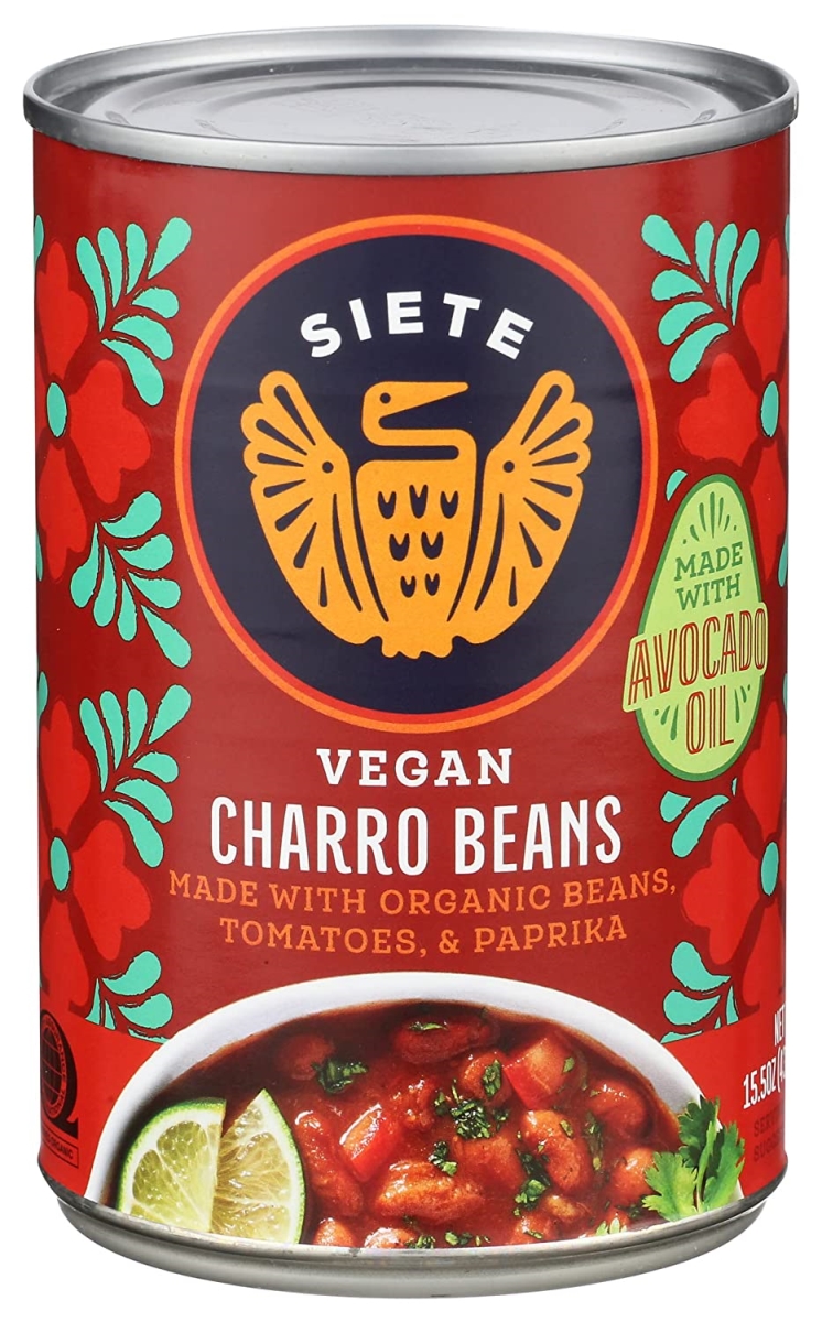 Picture of Siete 2201591 15.5 oz Charro Vegan Beans Mix - Pack of 12