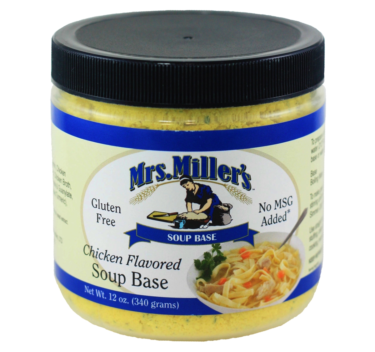 Picture of Mrs Millers 2203858 12 oz Chicken Flavor Soup Base - Pack of 6