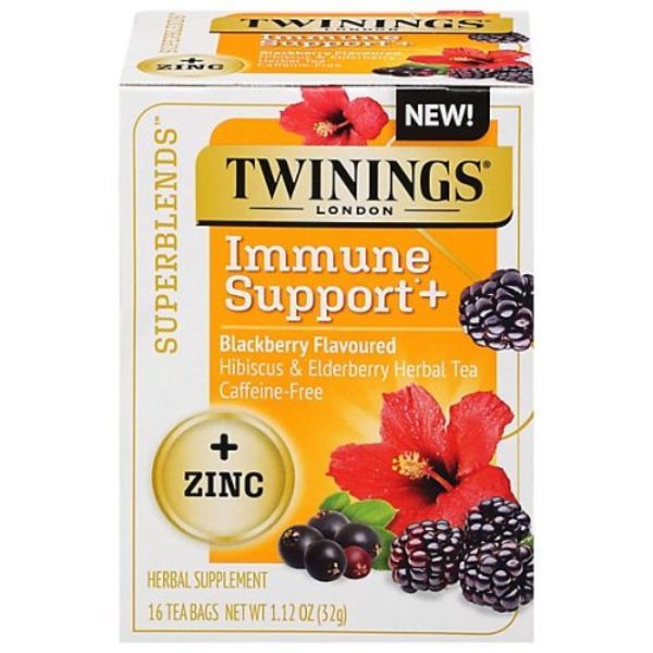 Picture of Twining Tea 400165 Superblends Immunity Zinc Tea - Pack of 6 - 16 Bag