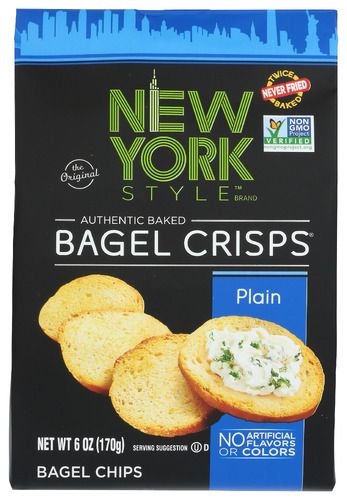 Picture of New York Style 405947 6 oz Plain Bagel Crisps - Pack of 6