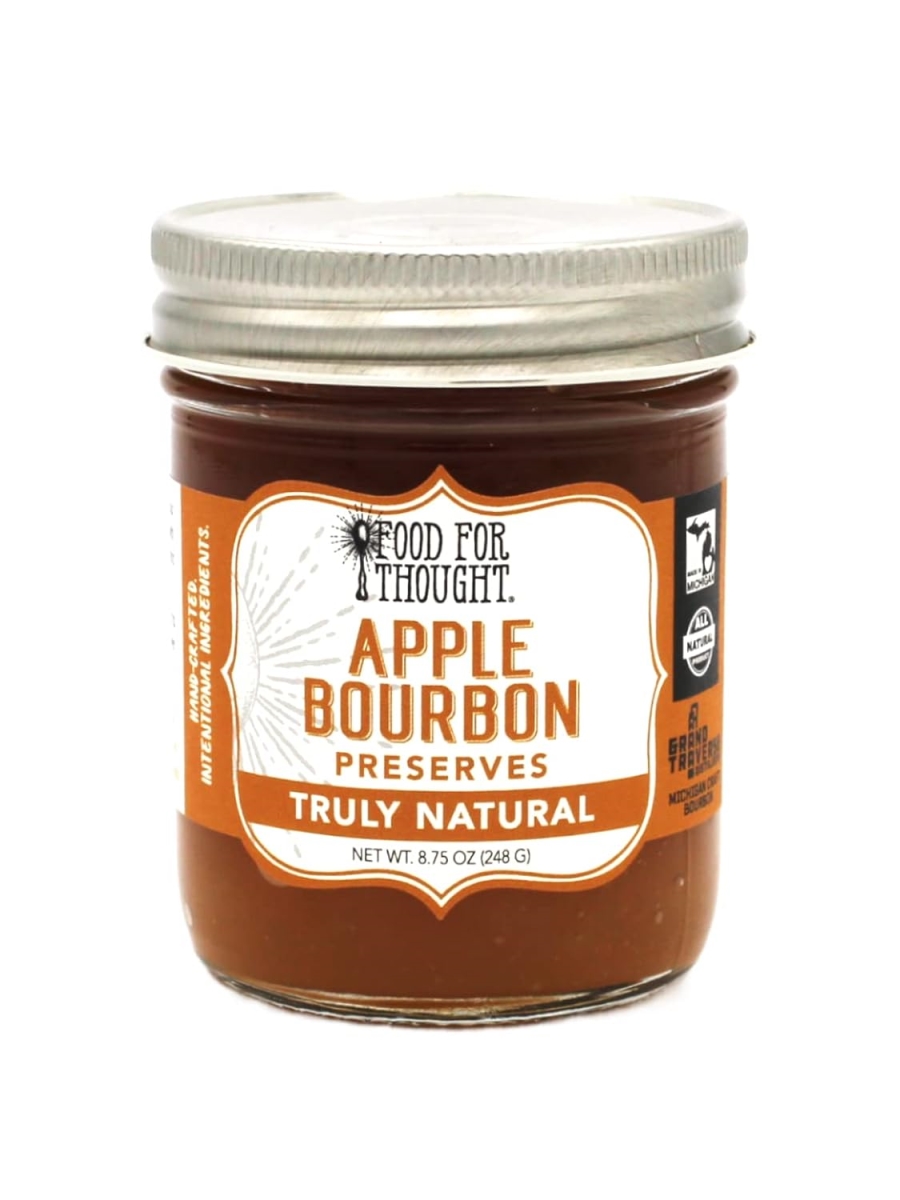 Picture of Food for Though 397987 8.75 oz Truly Natural Bourbon Preserves