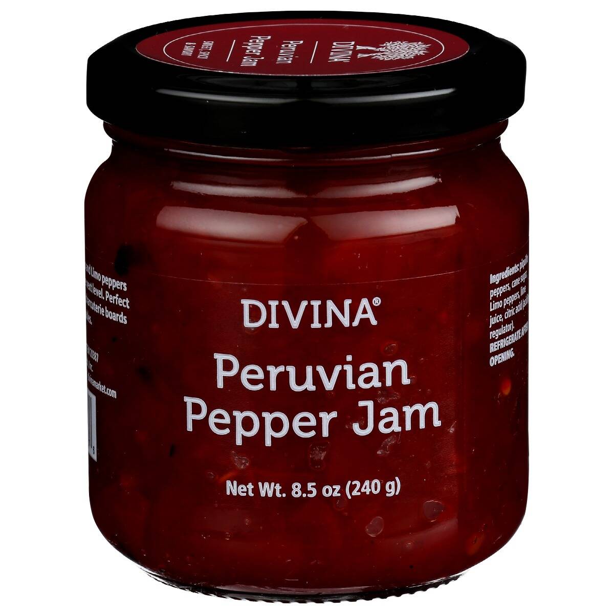 Picture of Divina 385895 8.5 oz Peruvian Pepper Jam - Pack of 12