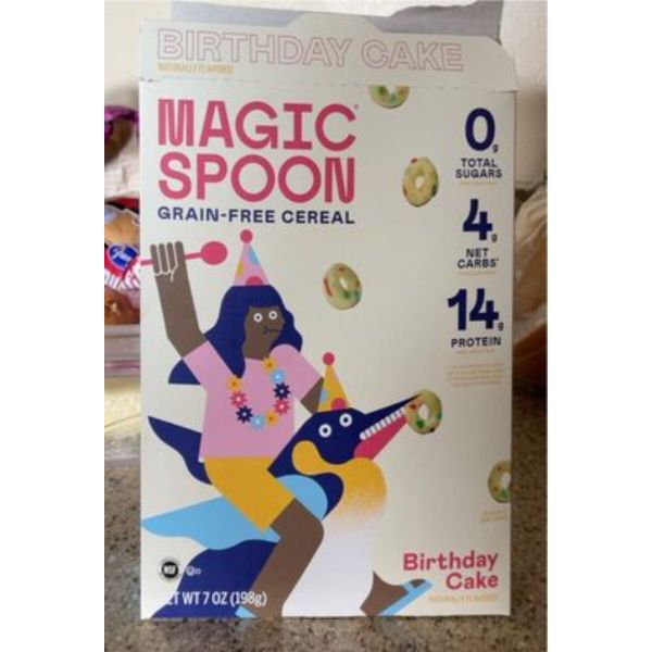 Picture of Magic Spoon 2301782 7 oz Cereal Birthday Cake - Pack of 8