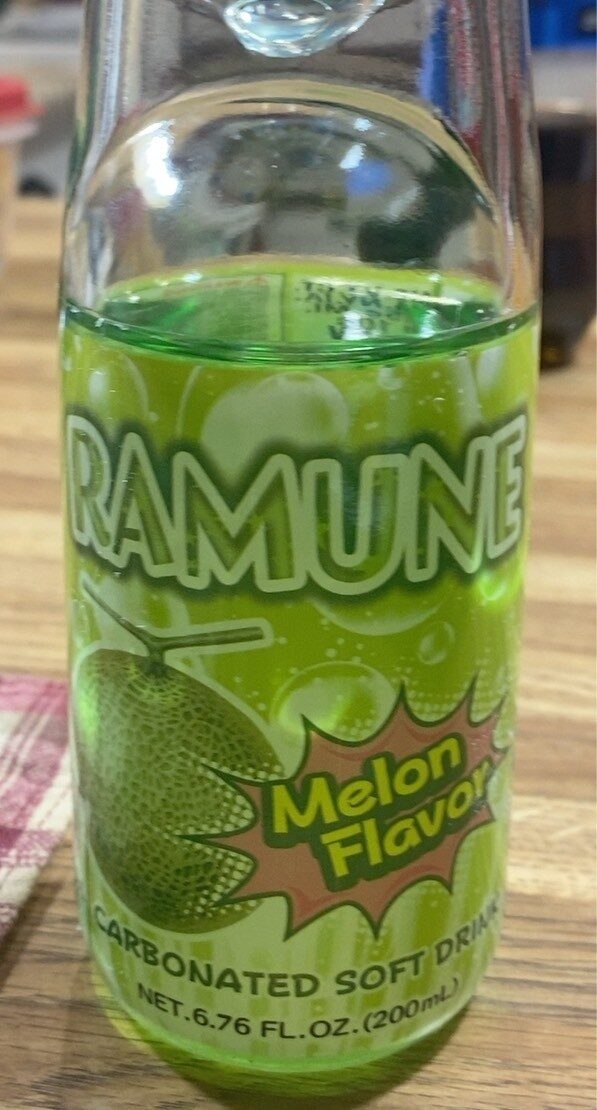 Picture of JFC International 2209636 6.76 fl oz Melon Ramune Soda - Pack of 12