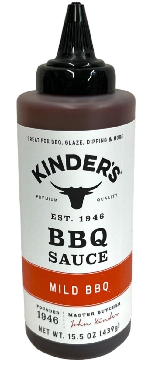 Picture of Kinders 2301266 15.5 fl oz Mild Squeeze BBQ Sauce - Pack of 6