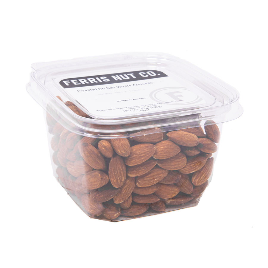 Picture of Ferris EB 2204678 10 oz Whole Roasted No Salt Almonds - Pack of 12