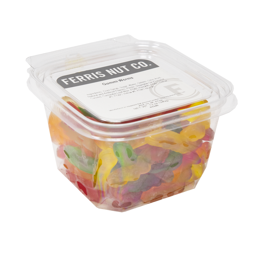 Picture of Ferris EB 399698 5 oz Mini Gummy Worms Neon Candy - Pack of 12