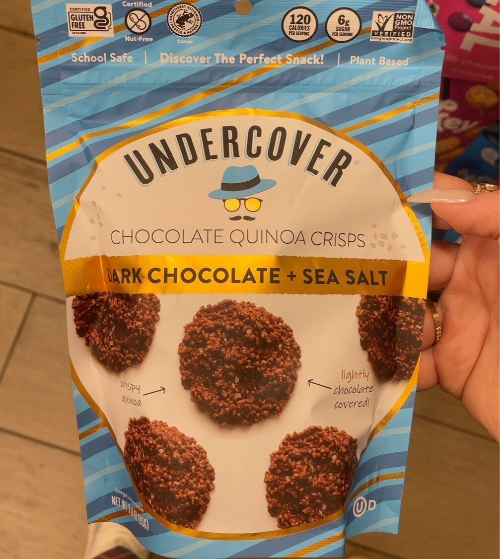 3 oz Quinoa Dark Chocolate Sea Salt Bites - Pack of 12