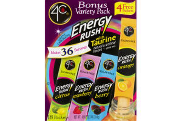 Picture of 4C Foods 2306225 4.98 oz Stixs 3V Energy Rush Drink Beverage - Pack of 6