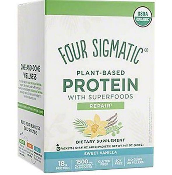 Picture of Four Sigmatic 2205660 14.1 oz Vanilla Protein Powder