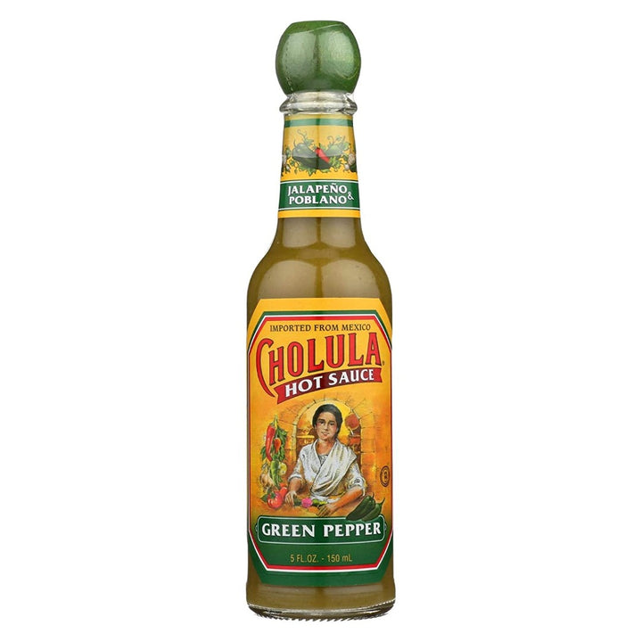 Picture of Cholula 394664 12 oz Green Pepper Hot Sauce&#44; Pack of 12