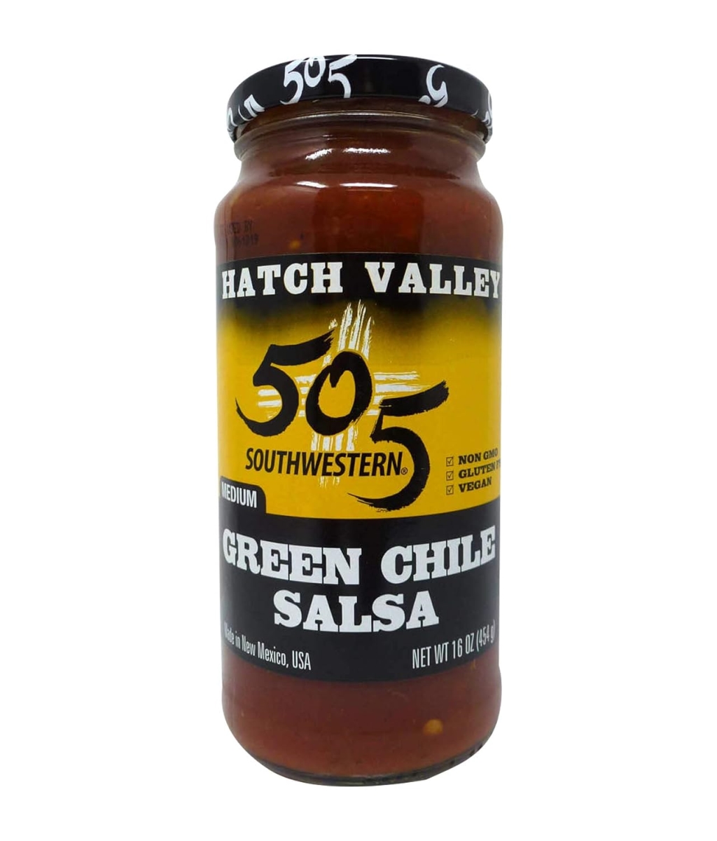 Picture of 505 Southwestern 53967 16 oz Green Chile Medium Salsa&#44; Pack of 12