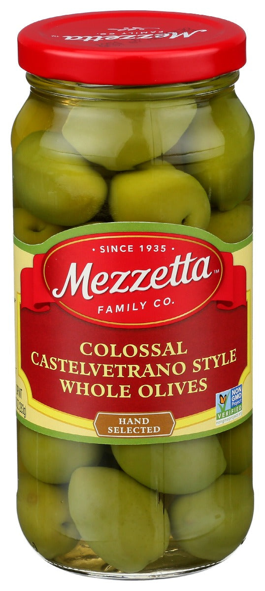 Picture of Mezzetta 374069 10 oz Castelvetrano Whole Olives&#44; Pack of 6