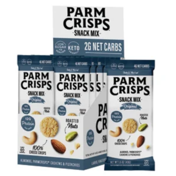Picture of Parm Crisps 392462 1.5 oz Original Snack Mix&#44; Pack of 12