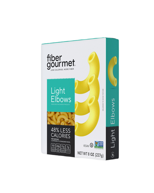 2301580 8 oz Light Elbows Pasta, Pack of 12