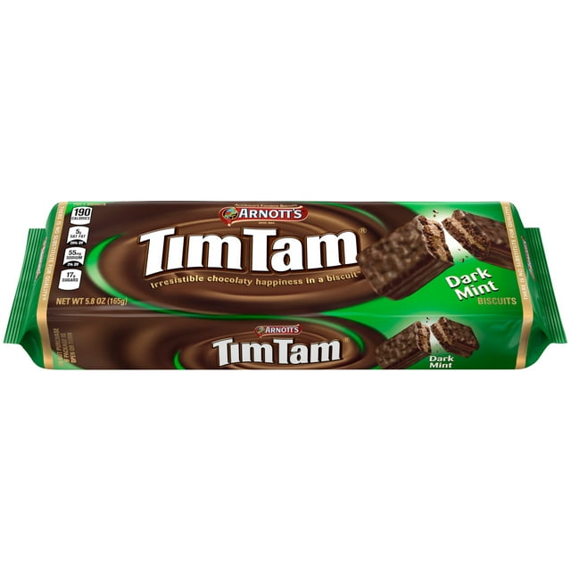 299421 5.8 oz Dark Mint Timtam Cookies - Pack of 12