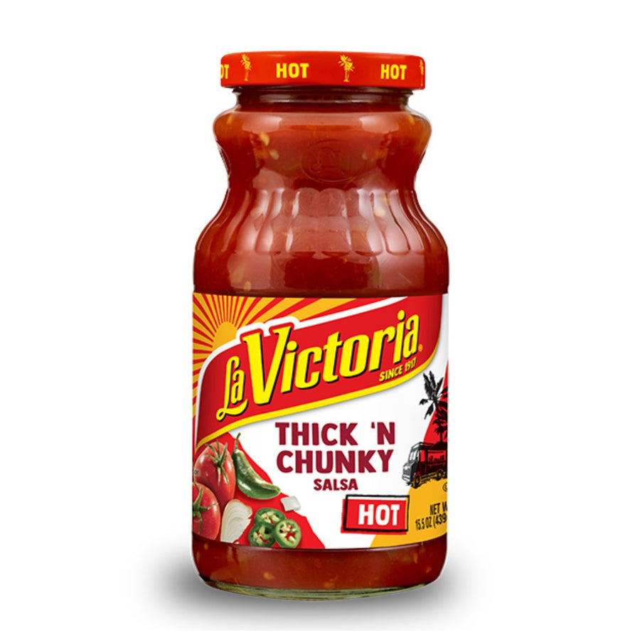 2414903 15.5 oz Thick N Chunky Salsa - Hot - Case of 12