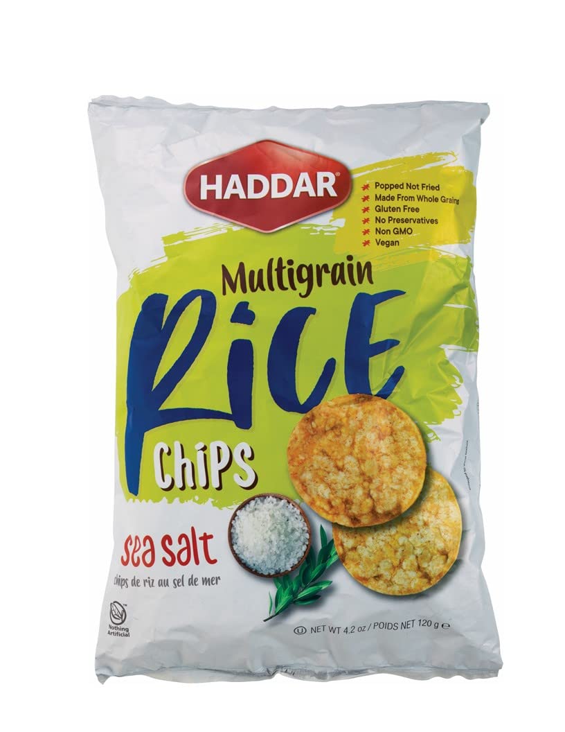 2202466 4.2 oz Multigrain Unsalted Rice Cakes - Case of 12