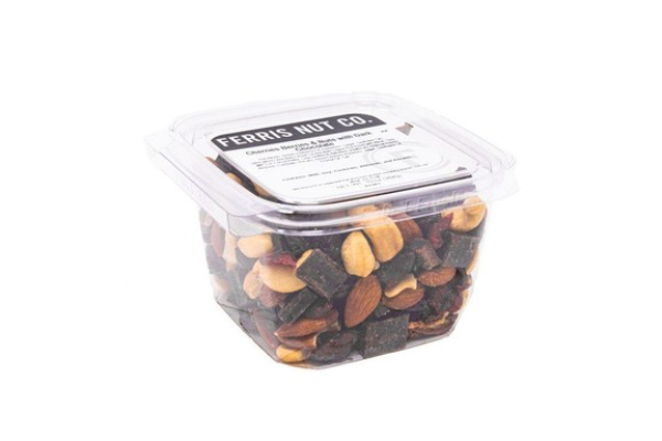 2208220 10 oz Coffee & Nut Roasted Salted Cherries Berries & Nuts with Dark Chocolate - Case of 12