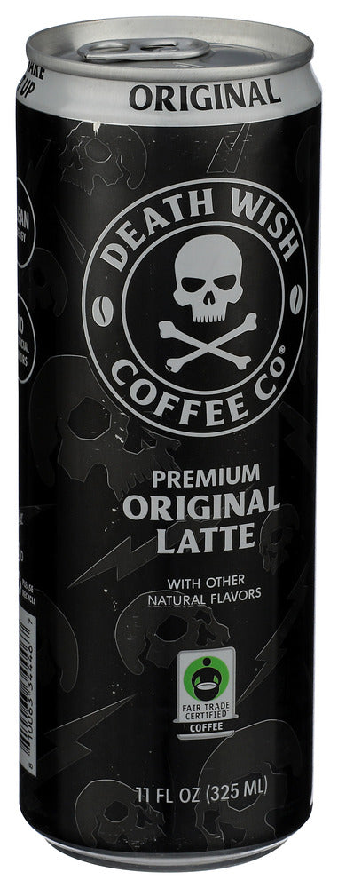 2421066 11 oz Ready to Drink Original Premium Latte - Case of 12