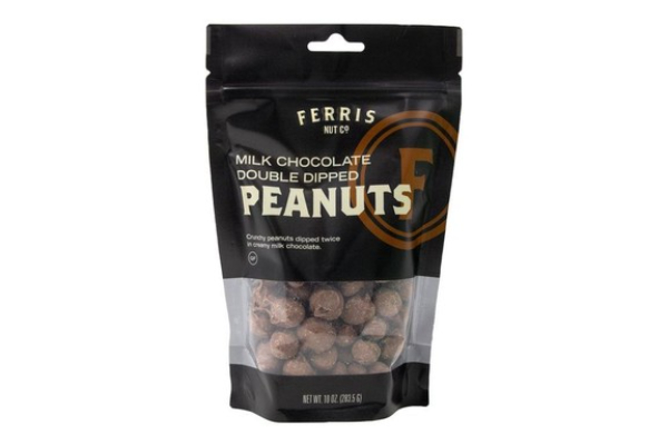 2206559 10 oz Milk Chocolate Double Dipped Peanuts - Case of 12