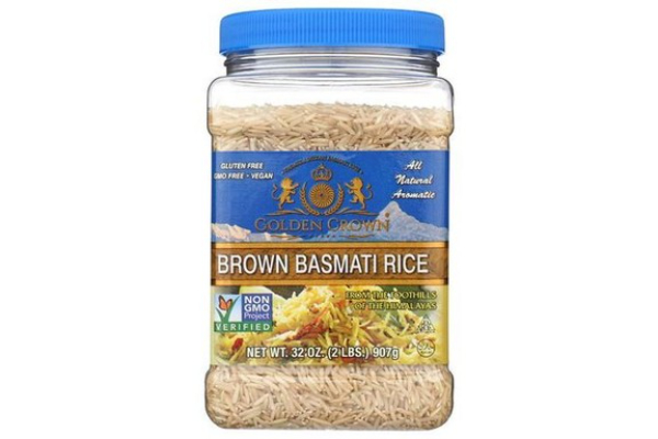 2308902 2 lbs Brown Basmati Rice - Case of 4