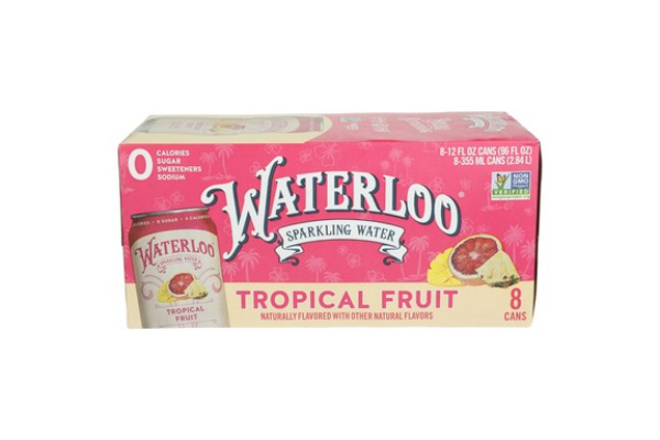 2300349 96 fl oz Natural Tropical Fruit Sparkling Water - Case of 3