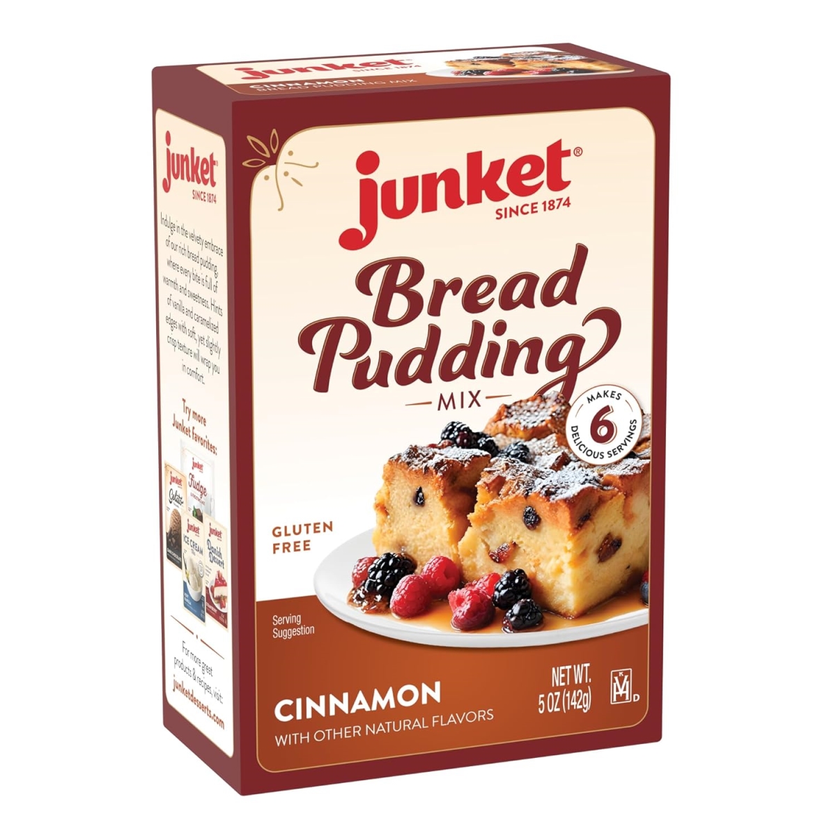 2423709 5 oz Cinnamon Bread Pudding Mix - Case of 12