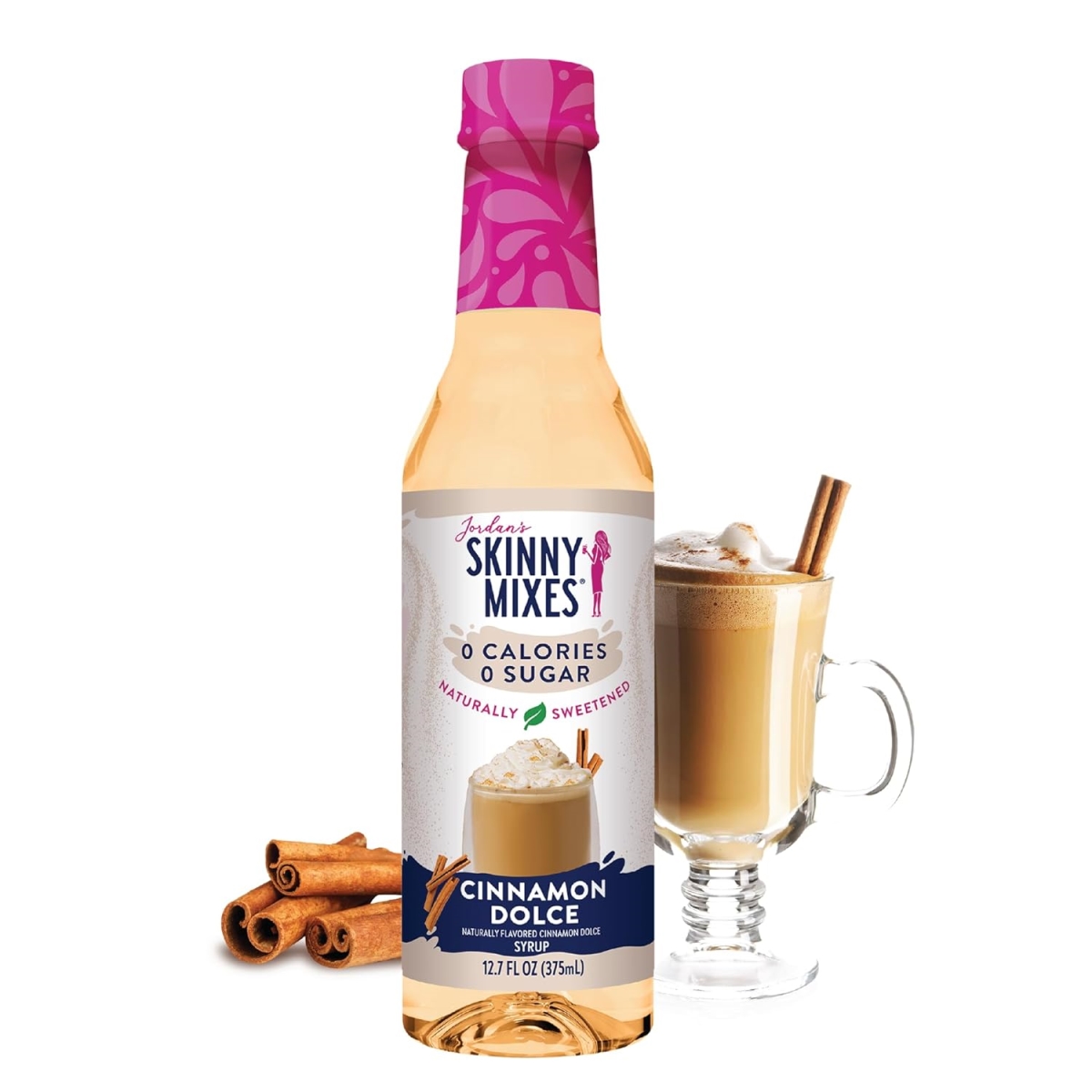 400766 12.7 oz Cinnamon Dolce Syrup - Case of 6