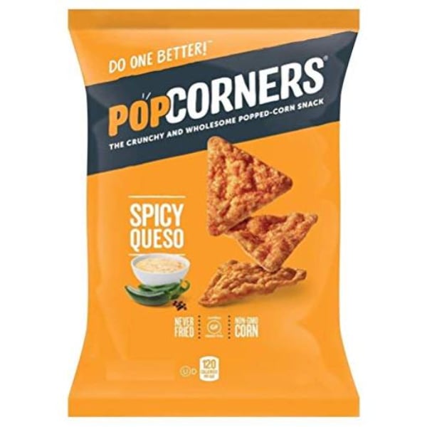 2505545 5 oz Popped Corn Snack Spicy Queso - Case of 12