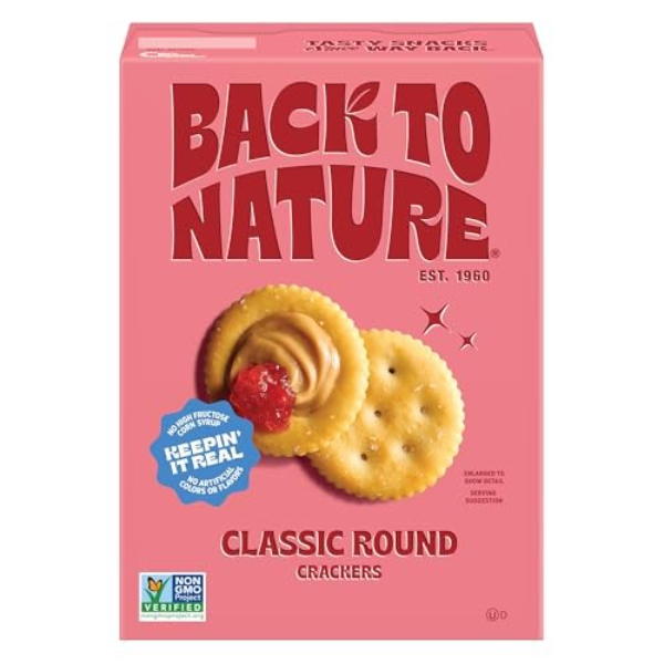 2416503 6.5 oz Classic Round Crackers - Case of 6