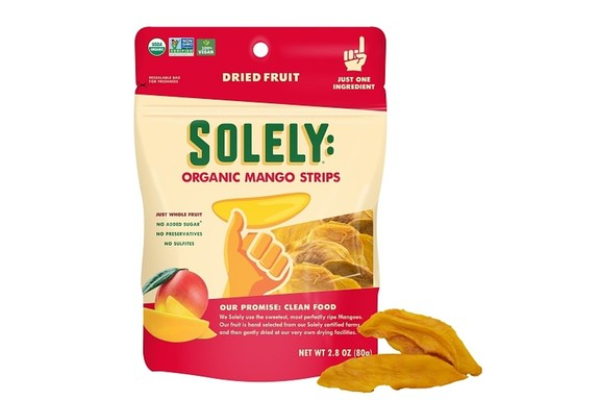 2316941 2.8 oz Organic Dried Mango Strips - Case of 8