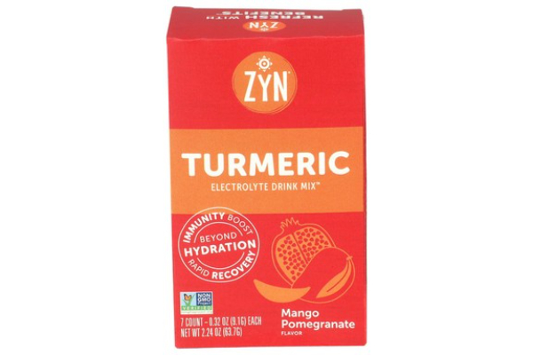 2313217 8 oz 0.32 oz Mango Pomegranate Turmeric Electrolyte Drink Mix - Case of 8