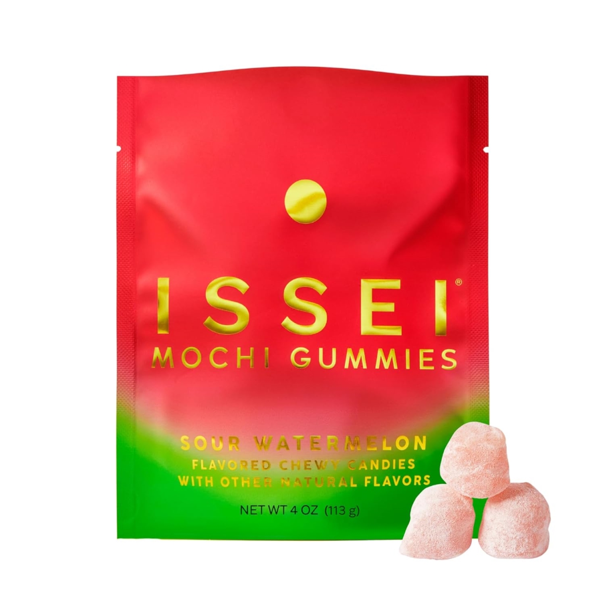 2423655 4 oz Dye-Free Candy Sour Gummies - Case of 8