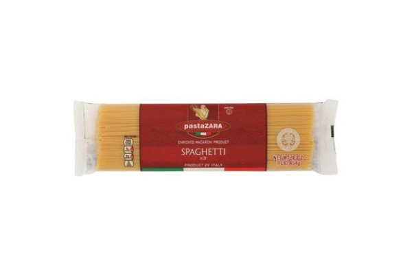 2313062 16 oz Spaghetti Pasta - Case of 20