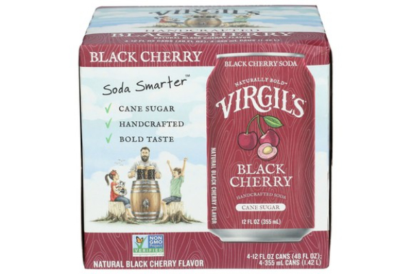 2318521 48 fl oz Black Cherry Soda - Case of 6