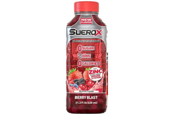 2318808 21.3 fl oz Berry Blast Electrolyte Beverage - Case of 12