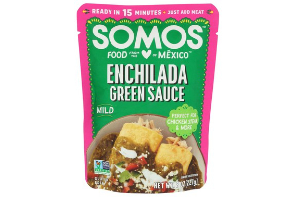 2402875 8 oz Mild Green Enchilada Sauce - Case of 6